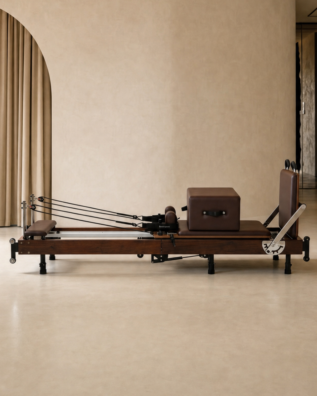 Sienna Folding Reformer 2.0 - Walnut Frame Core Reforme