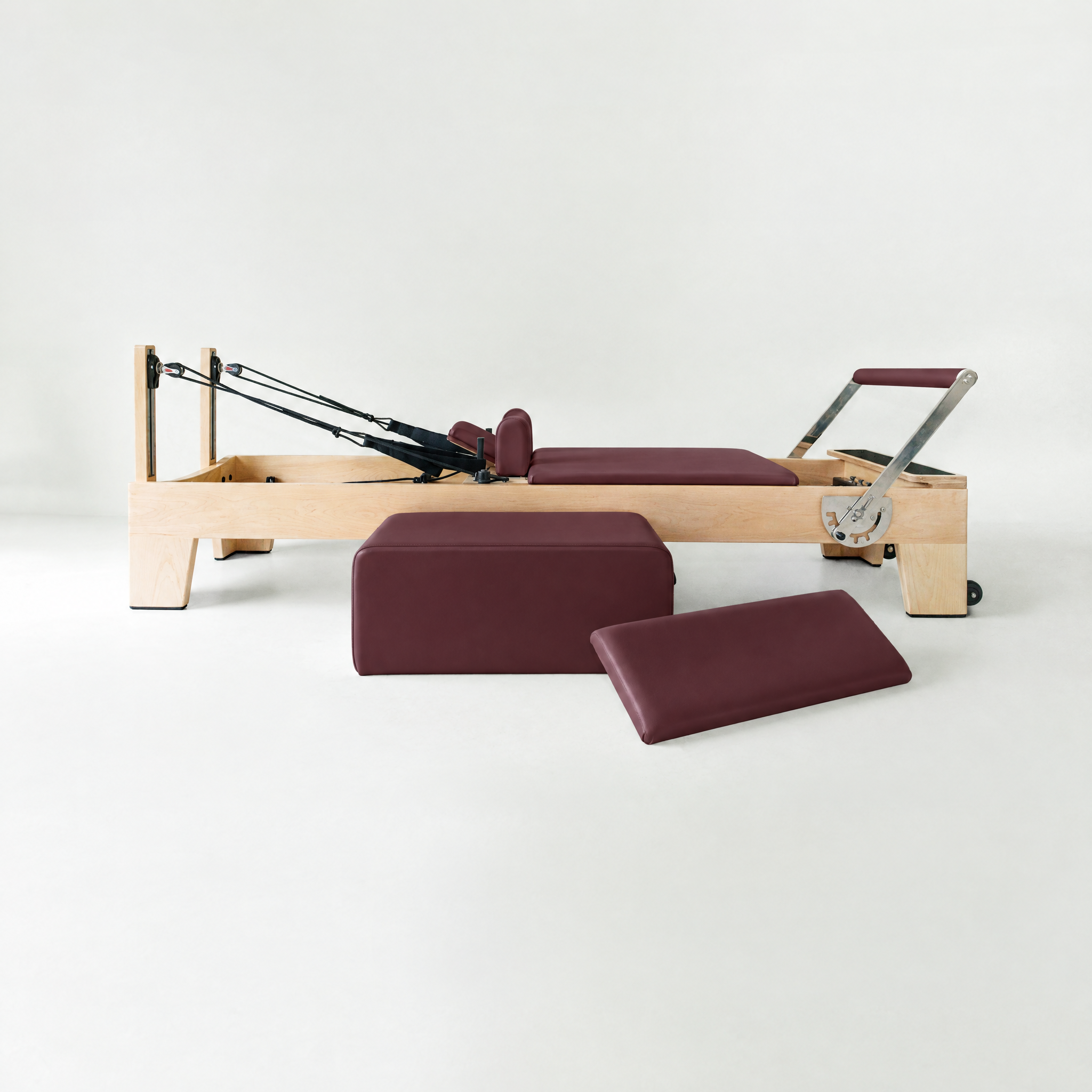 Sienna Reformer in Burgundy
