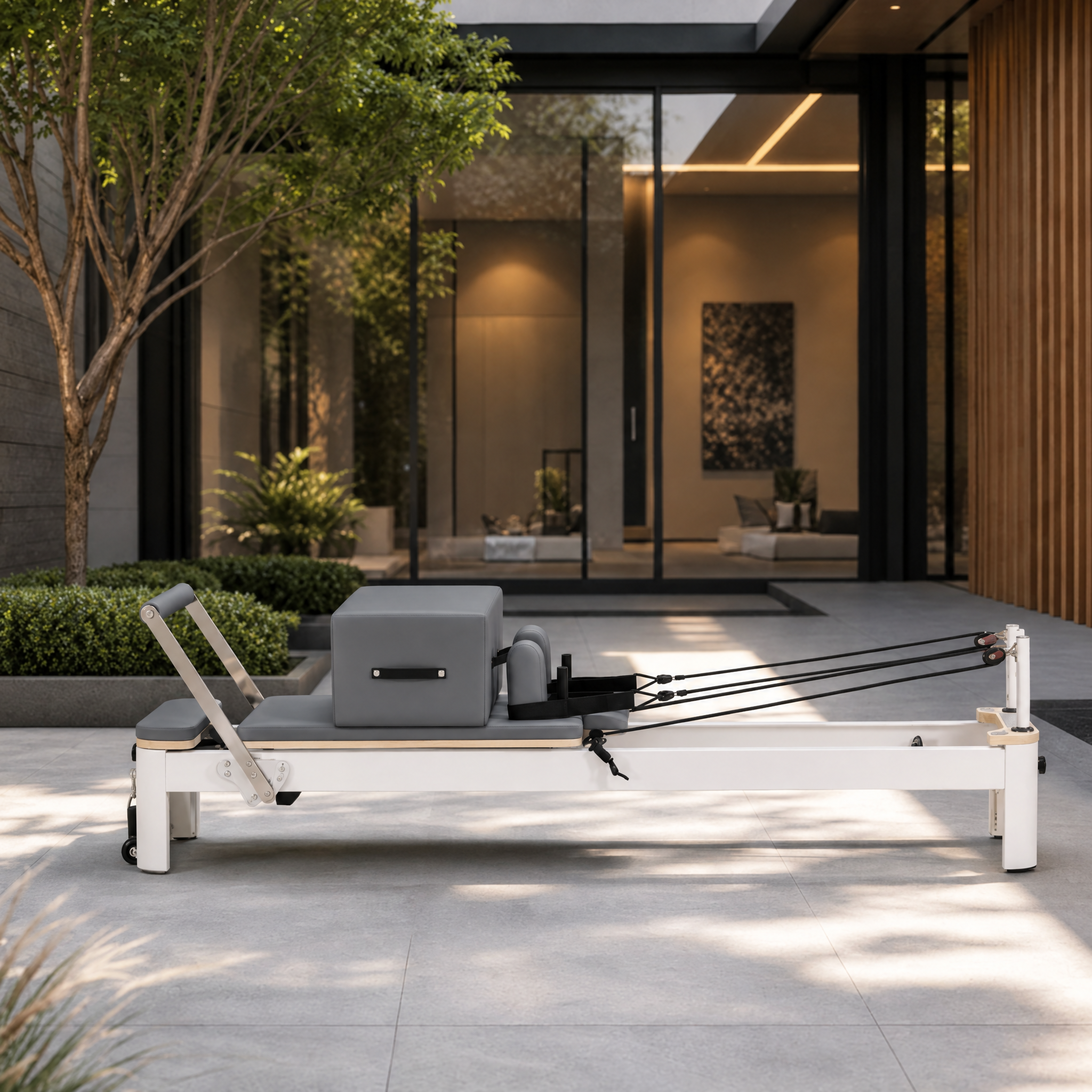 Lumen Aluminium Reformer in Grey
