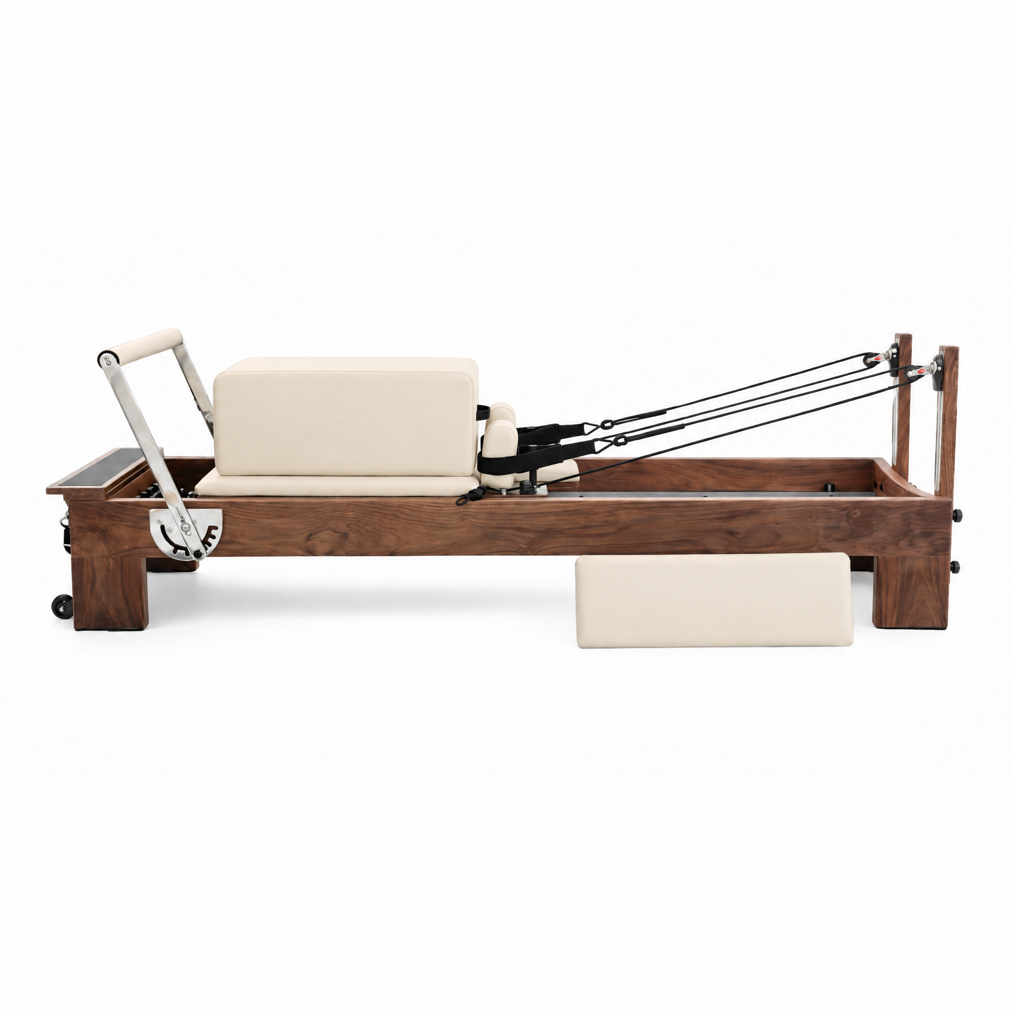 Walnut Sienna Reformer in Beige