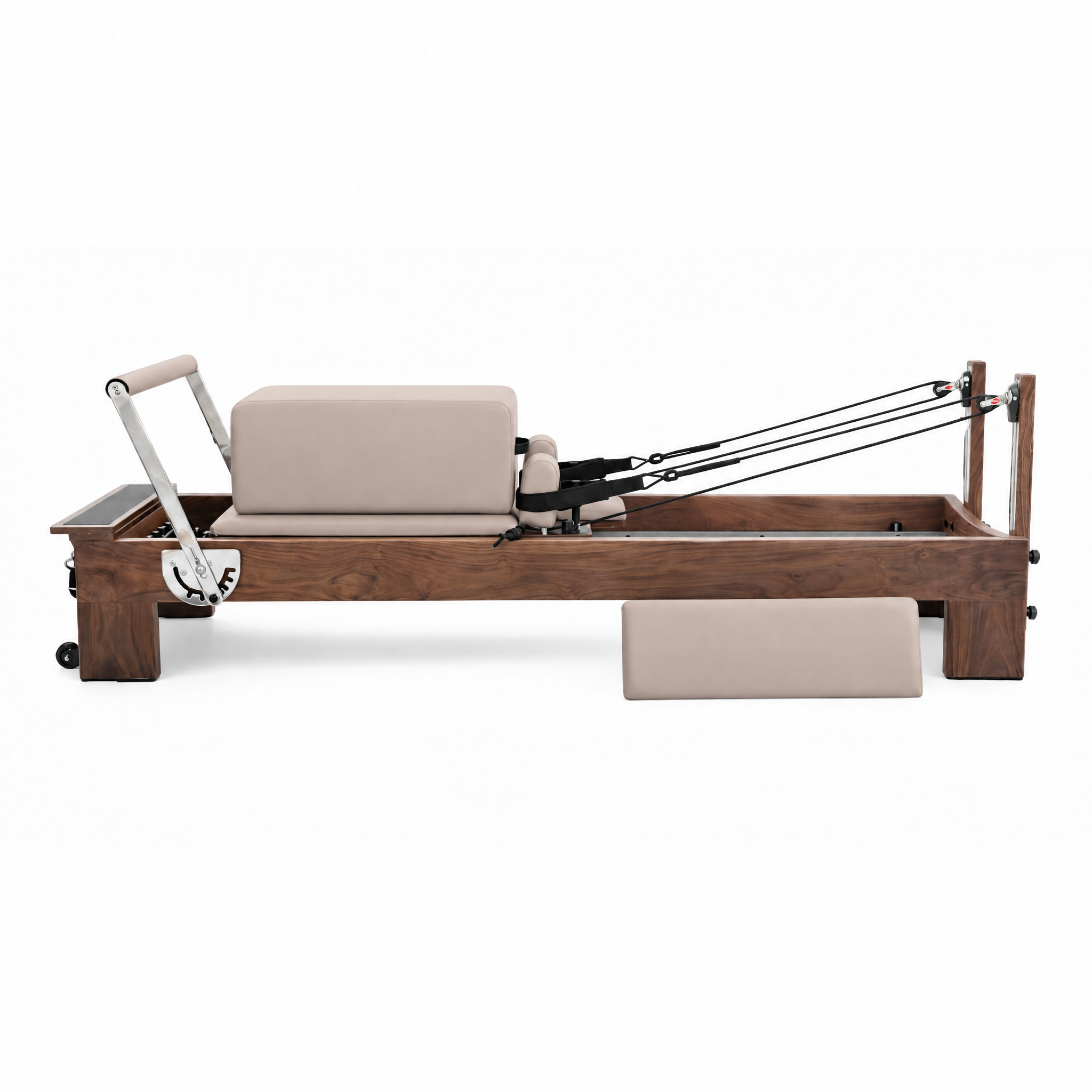 Walnut Sienna Reformer in Latte