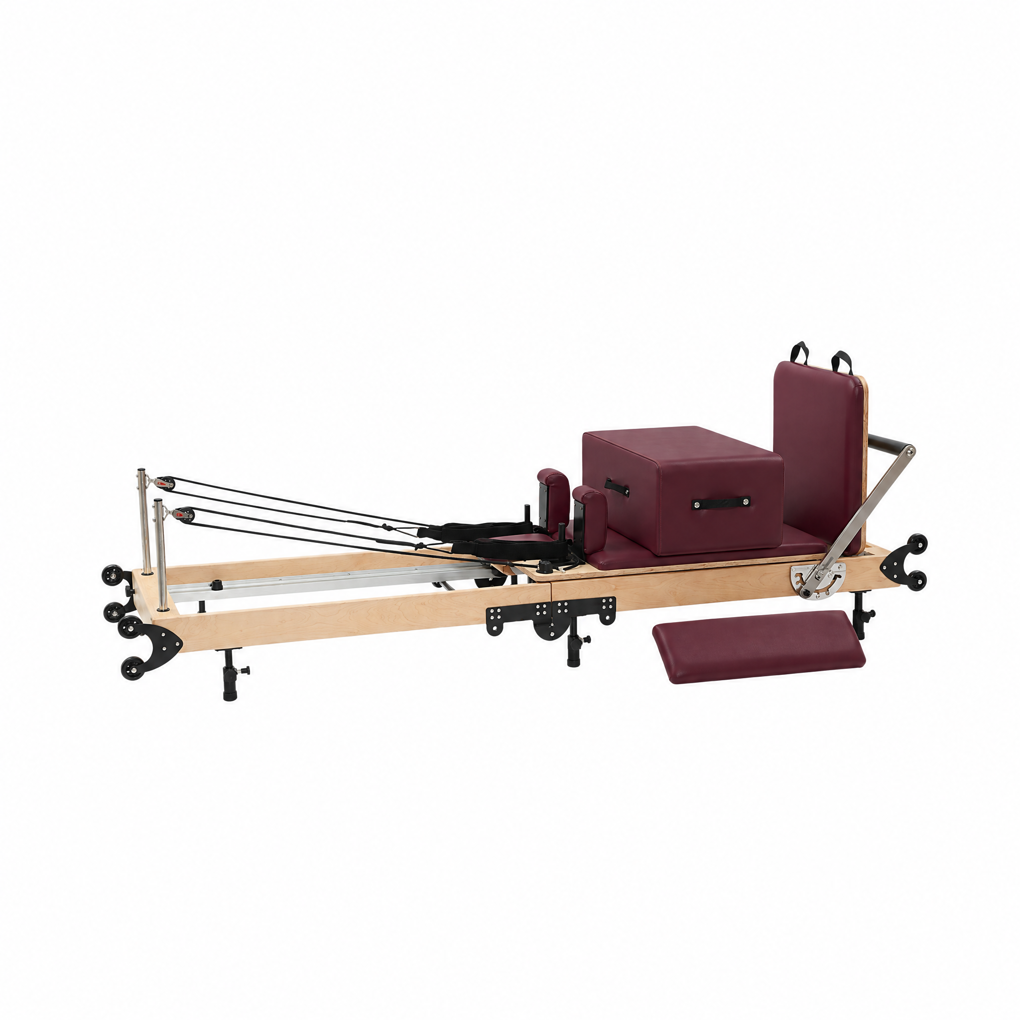 Sienna Folding Reformer in Burgundy