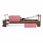Walnut Sienna Reformer in Pink