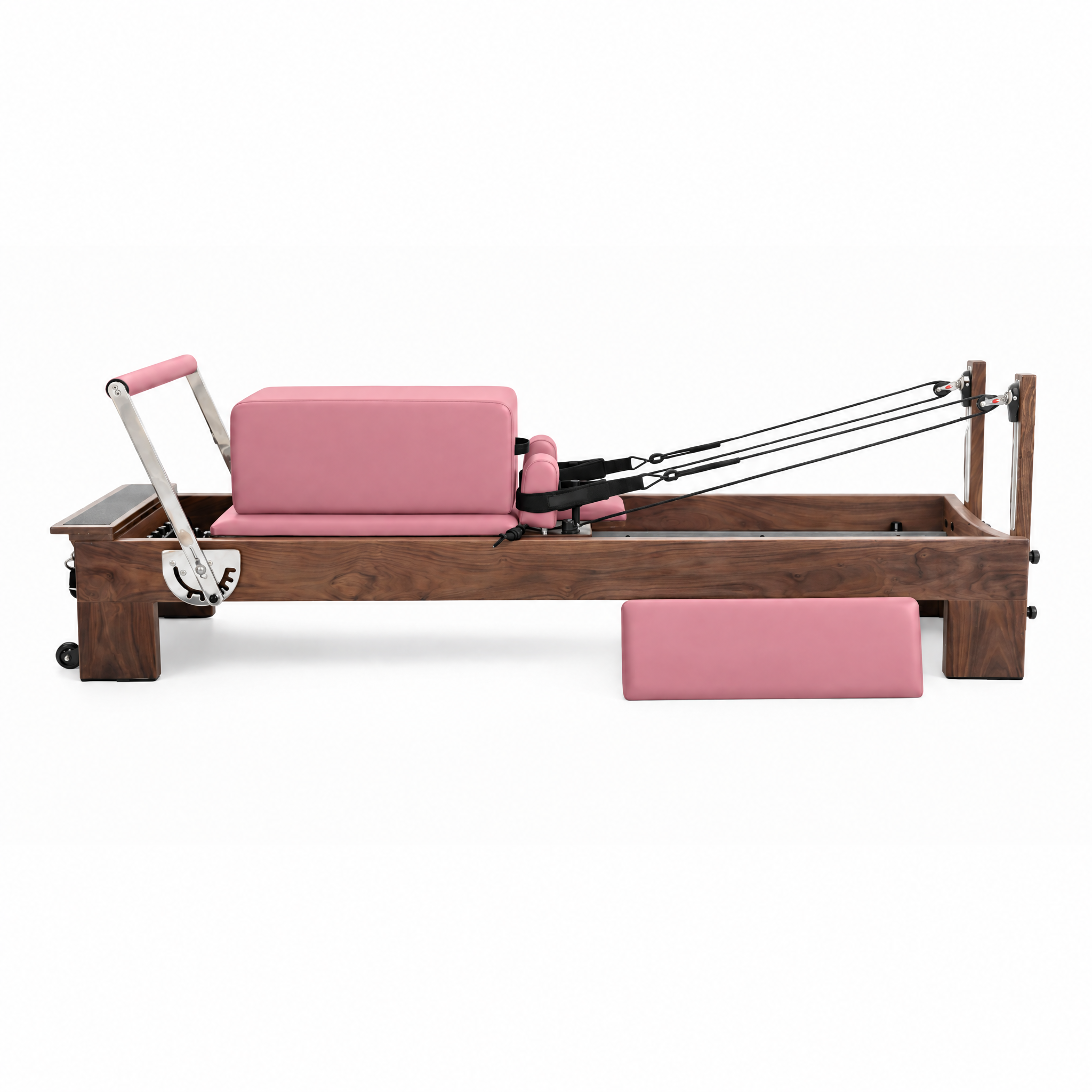 Walnut Sienna Reformer in Pink